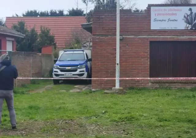 El lugar en el que fue hallado el joven con un disparo de arma de fuego. (Fuente: X)