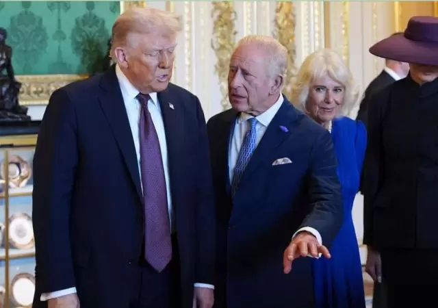 El mandatario fue recibido con todos los honores, como gesto de que Reino Unido quiere mantener su relaci�n estrat�gica con la Casa Blanca.