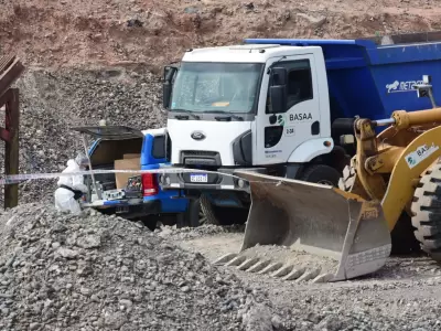 El cuerpo de una mujer fue encontrado en el basural de Neuqu�n, dentro de una cantera activa ubicada en la meseta de la ciudad./