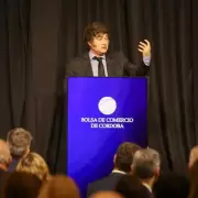 Milei en C�rdoba: "Doblegar al status quo no es f�cil", dijo en la Bolsa de Comercio