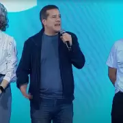 En el lanzamiento de campaña de Fuerza Patria Recalde insultó al Gobierno