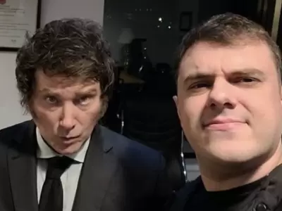 Javier Milei y el 'Gordo' Dan/ Fuente: Foto de Archivo