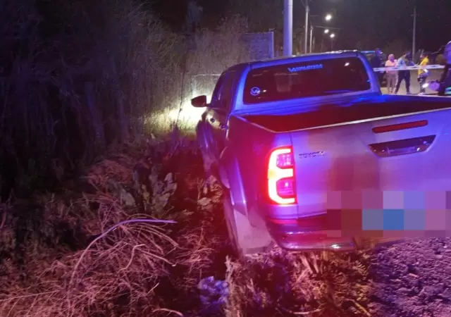 Un hombre fue encontrado sin vida en el interior de una camioneta en Las Heras/ Fuente: Ministerio de Seguridad de Mendoza