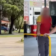 Pol�mica por una publicidad de una estaci�n de servicio que simula desaparecer a una mujer
