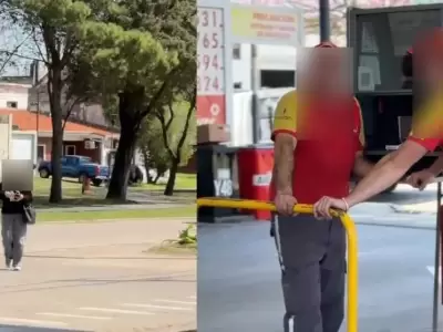 Pol�mica publicidad de una estaci�n de servicio desat� una ola de reproches en redes/ Fuente: X