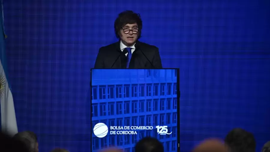 En C�rdoba Milei admiti� el tr�mite del pr�stamo. (Foto: web)