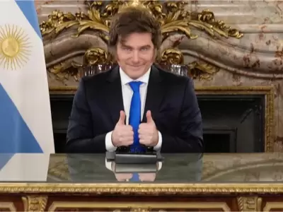 Una imagen de �xito que promueve el Presidente.