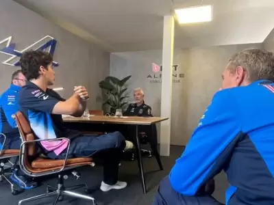 Franco Colapinto y Briatore se reunieron en Bak�/ Fuente: Instagram de Flavio Briatore