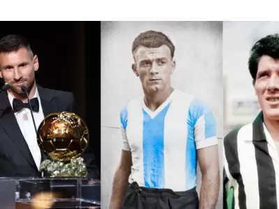 Lionel Messi, Alfredo Di St�fano y Omar S�vori los argentinos ganadores del Bal�n de Oro
