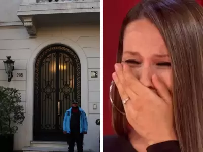 Objetos de valor y recuerdos personales: Pampita v�ctima de delincuentes.