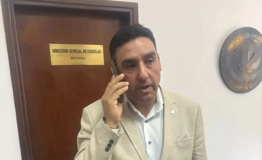 Claudio Dagne, director de Educaci�n T�cnica y Trabajo,