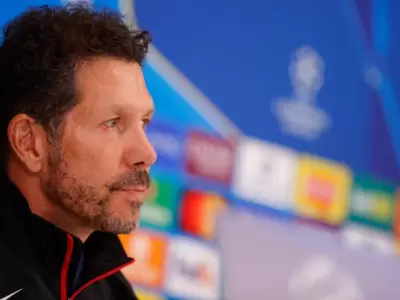 El Cholo minimiz� la situaci�n que se dio el domingo