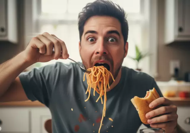 La clave para una vida m�s saludable no solo est� en lo que comes, sino en c�mo lo haces.