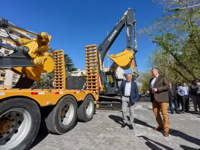 Mendoza invierte estrat�gicamente en infraestructura hidr�ulica con fondos propios.