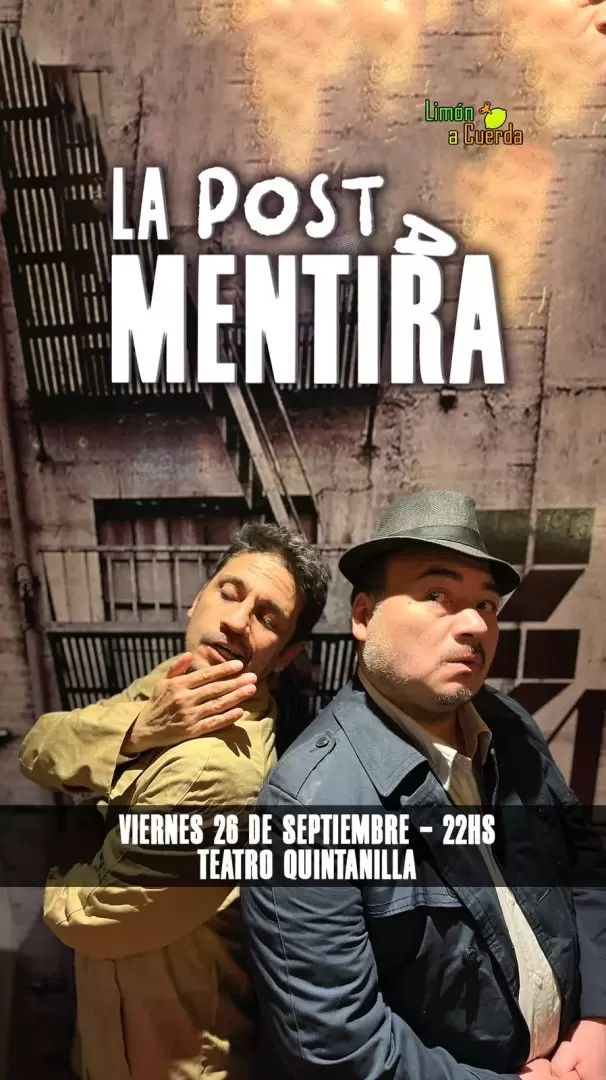 La Post Mentira se presenta en el Teatro Quintanilla/ Fuente: Diego Flores