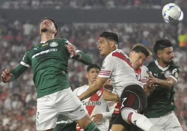 Palmeiras y River, nuevamente cara a cara.
