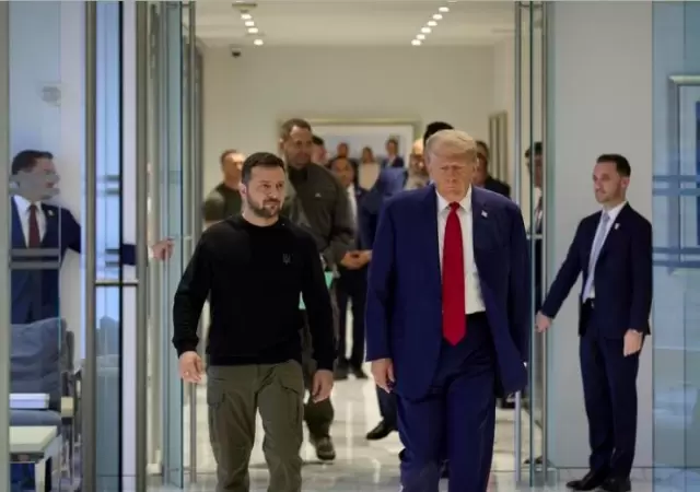 Trump se junt� con Zelenski en Nueva York y le prometi� un renovado respaldo militar frente a la ofensiva de Mosc�.
