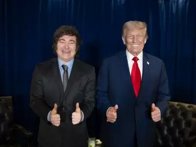 Javier Milei y Donald Trump
