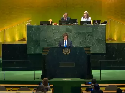 Javier Milei ante la Asamblea General de Naciones Unidas en Nueva York