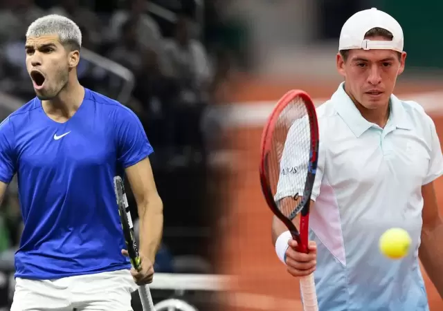 Carlos Alcaraz se medir� ante Sebasti�n B�ez
