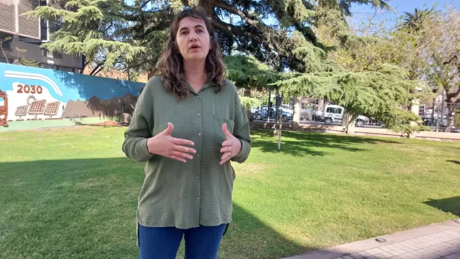 Silvina Anfuso, exdirectora de g�nero y diversidad de Mendoza.