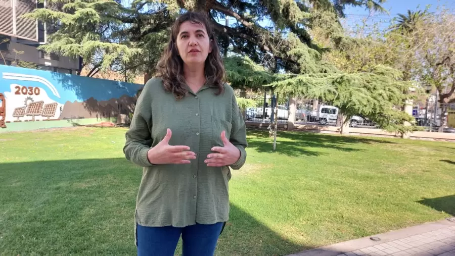 Silvina Anfuso, exdirectora de g�nero y diversidad de Mendoza.