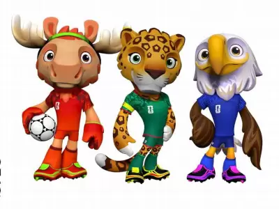 Clutch, Zayu y Maple ser�n las mascotas del Mundial 2026.