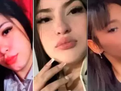 Las tres chicas asesinadas con sa�a en Florencio Varela. (Imagen: web)