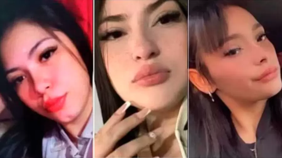 Las tres chicas asesinadas con saña en Florencio Varela. (Imagen: web)