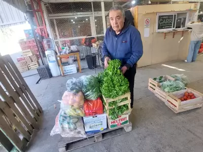 Productor y titular de la Uni�n Frutihort�cola Argentina, Omar Carrasco.
