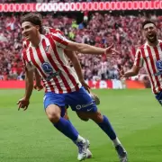 Con doblete de Juli�n �lvarez, Atl�tico de Madrid aplast� al Real Madrid en el Metropolitano