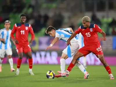 Argentina Sub 20 debut� con un triunfo ante Cuba/ Fuente: AFA