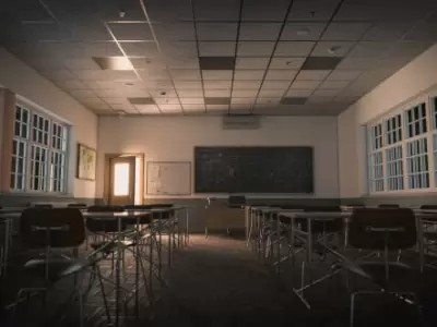 Aula vac�a de escuela. (Imagen ilustrativa).