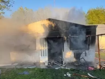 Incendio en un geri�trico dej� como saldo 4 adultos mayores fallecidos/ Fuente: Web