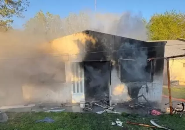 Incendio en un geri�trico dej� como saldo 4 adultos mayores fallecidos/ Fuente: Web