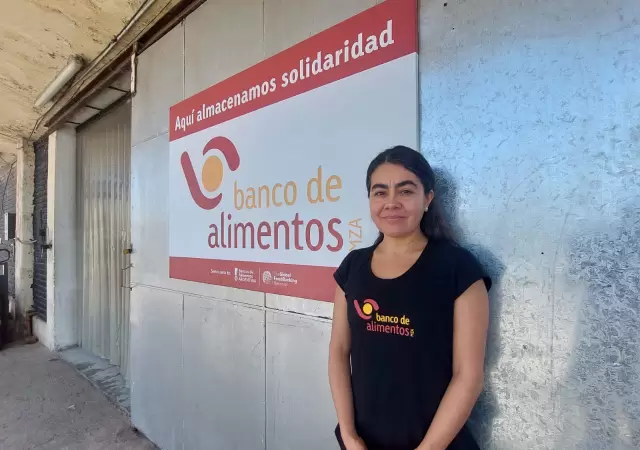 Lorena Troncoso, titular del Banco de Alimentos, explic� que la instituci�n trabaja con 85 instituciones que llegan a 45.000 personas.
