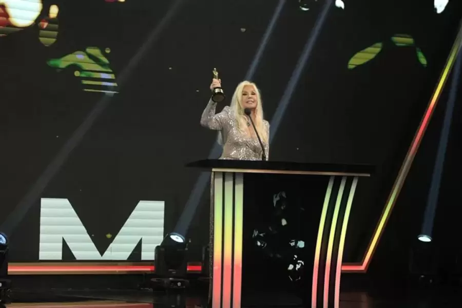 Susana Giménez en los Premios Martín Fierro 2025/ Fuente: X