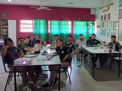 Los j�venes que se educan con buenas pr�cticas en la escuela tucumana. (Fuente: web)