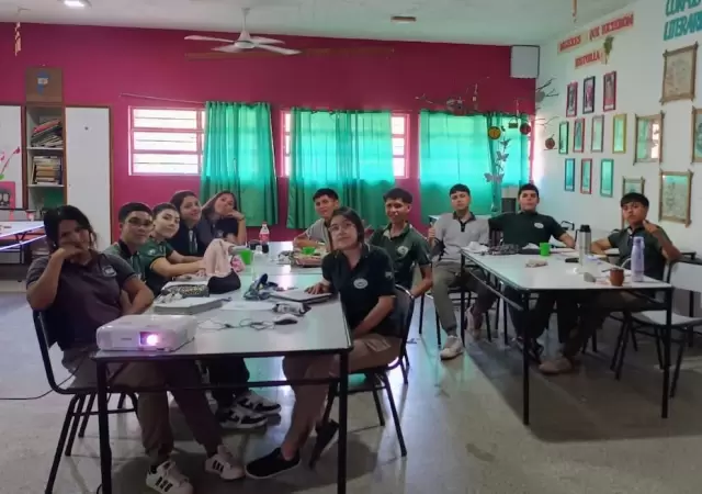 Los j�venes que se educan con buenas pr�cticas en la escuela tucumana. (Fuente: web)