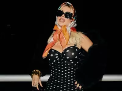 Wanda Nara y su look en los Mart�n Fierro/ Fuente: Instagram Wanda Nara