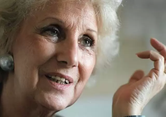 Estela de Carlotto fue internada de urgencia este martes/ Fuente: X