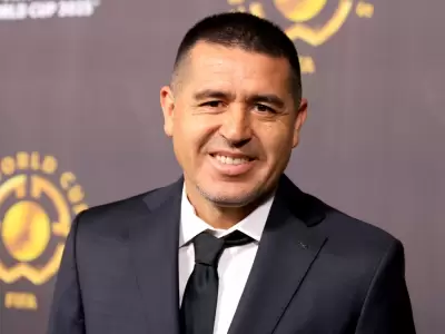 Riquelme, presidente de Boca Juniors.