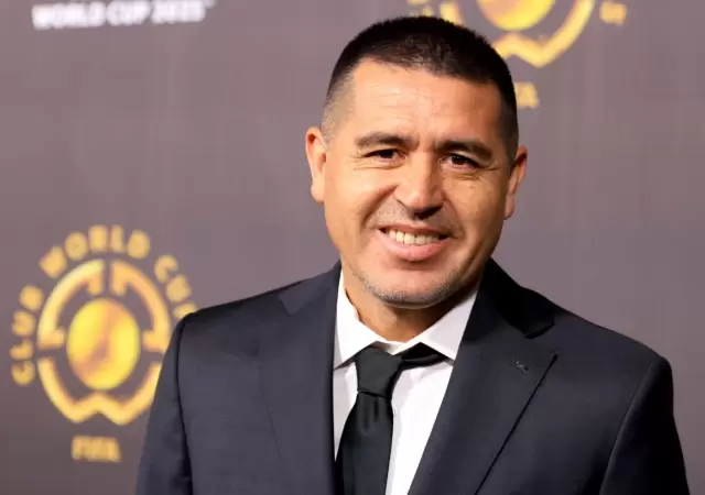 Riquelme, presidente de Boca Juniors.