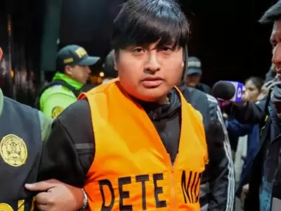 Peque�o J, el joven narco peruano detenido tras el triple crimen de Florencio Varela.
