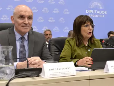 El candidato Jos� Luis Espert es cuestionado por la ministra de Seguridad Patricia Bullrich. (Foto: web)