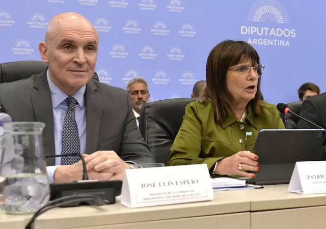 El candidato Jos� Luis Espert es cuestionado por la ministra de Seguridad Patricia Bullrich. (Foto: web)