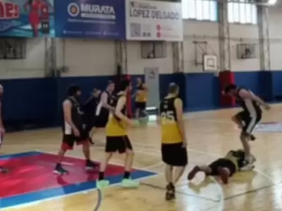 Una captura del momento crucial.