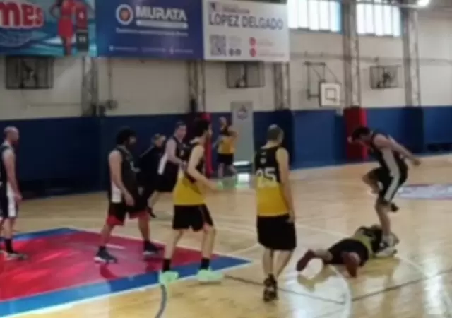 Una captura del momento crucial.
