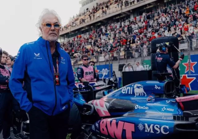 Briatore estuvo en Buenos Aires para definir el futuro de Colapinto.