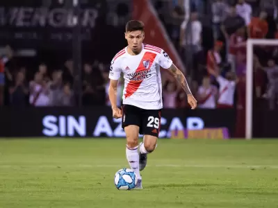 Montiel, una de las figuras de River.